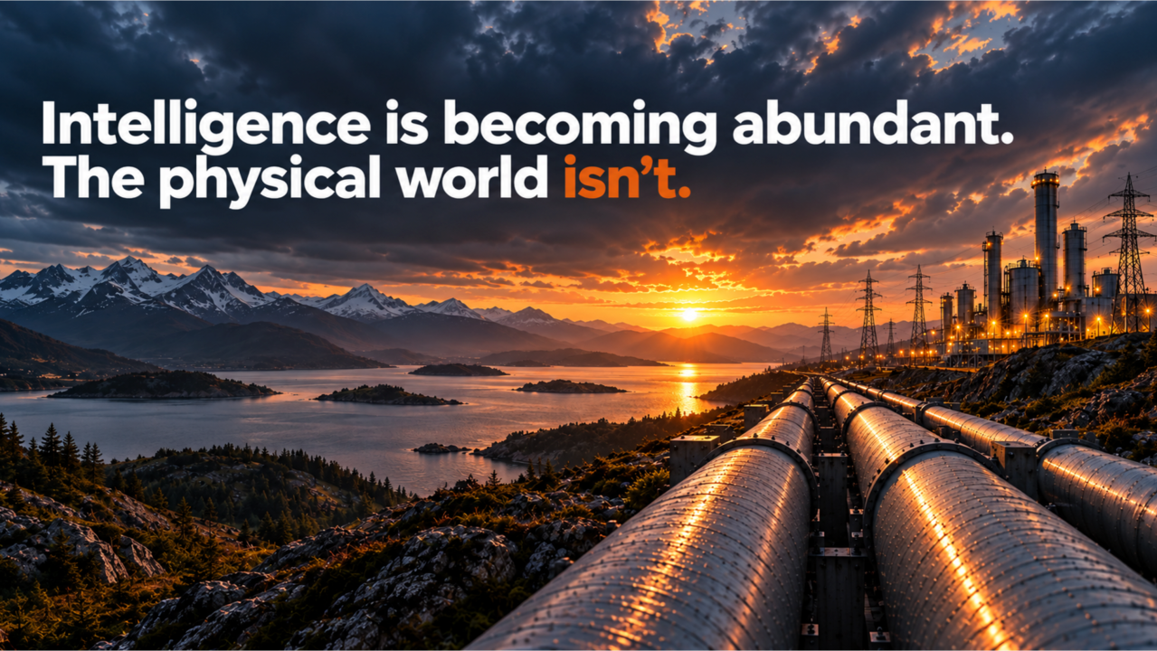 InfraTech Signals: Intelligence is becoming abundant. The physical world isn’t.